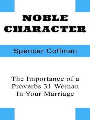 cover image of Noble Character